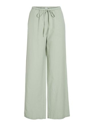 Vila Womens Viprisilla Rw Pants, Silt Green, 12