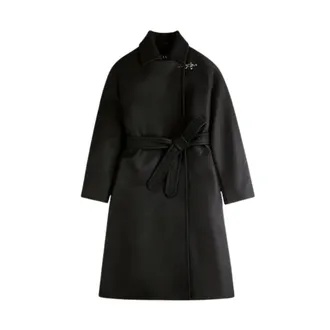 Fay Cappotto a cintura - - Coats - Donna - Nero - S