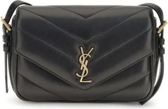 Saint Laurent Loulou Schoudertas - Dames - Schoudertassen - Zwart - ONE Size - Leer - Tassen