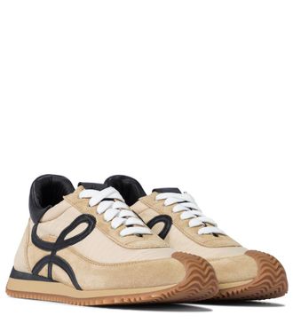 Loewe Flow Runner suede sneakers