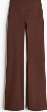 H&M SculptMove Ausgestellte Sportleggings - Beige