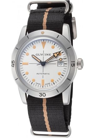 Glycine Womens GL0502 Sea Kraken Watch - Silver - One Size