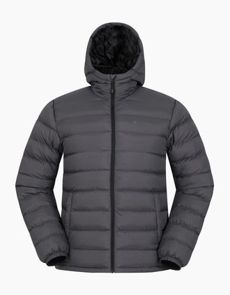 Mountain Warehouse Mens Mountain Warehouse Mens Seasons II Padded Jacket - Grey - Size: 46/Regular
