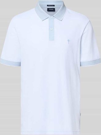 Joop Regular Fit Poloshirt mit Label-Stitching Modell Percyco in Hellblau, Gr&ouml;&szlig;e XXL