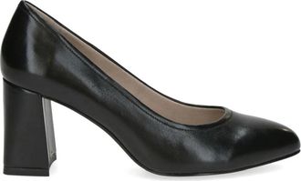 Caprice Elegante Zwarte Zakelijke Schoenen Vrouwen - Dames - Pumps - Zwart - 38 1/2 EU - Schoenen