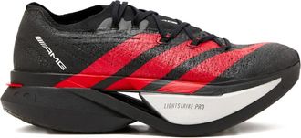 adidas Adizero Prime X3 Strung AMG striped lace-up sneakers - men - Rubber/Polyurethane/Fabric - 9.5 - Black