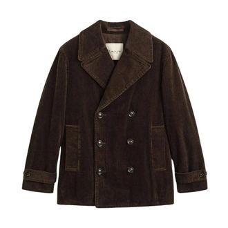 GANT Corduroy Jopper - Heren - Mantels - Bruin - Maat: S Corduroy