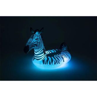 Bestway Cebra Hinchable Luz Led 254x142cm 41406