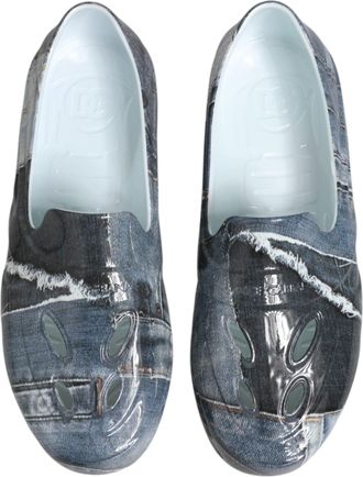 Dolce & Gabbana Multicolor Rubber Men Low Top Sneakers Shoes Tb+tu