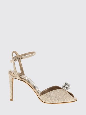 Jimmy Choo London Heeled Sandal JIMMY CHOO Woman color Gold