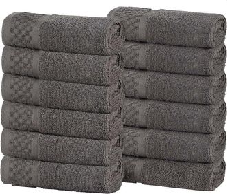 Superior Lodi Cotton 12Pc Washcloth Set