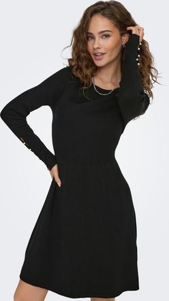 Only Midikleid »ONLNATASCHA LS PEARL O-NECK DRESS CC KNT« Sommerkleid