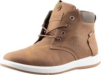 Generic Mens Walking Hiking Casual Lace Up Memory Foam Ankle Boots Trainers Shoes, Brown, Tan (Tan, UK Footwear Size System, Adult, Women, Numeric, Medium, 7.