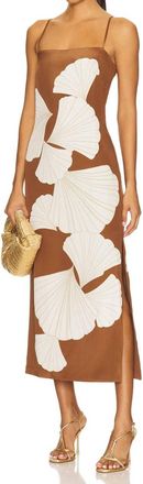 Veronica Beard Petra Dress In Whisky Multi