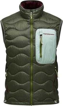 Peak Performance Helium Utility Down Vest Daunengilet f&uuml;r Herren | oliv