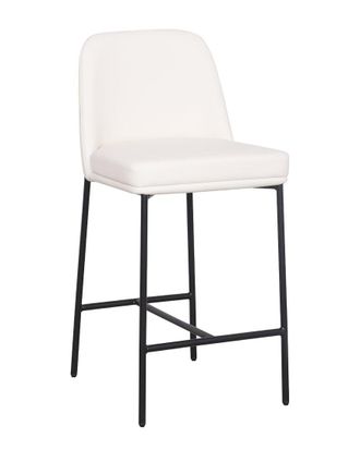 TOV Furniture Tov Furniture Sydney Set Of 2 Performance Vegan Leather Counter Stools