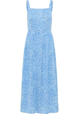 Izia Maxi-jurk met all-over print Dames blauw wit
