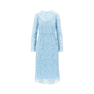 Dolce & Gabbana Floral cordonetto lace midi dress Woman 42