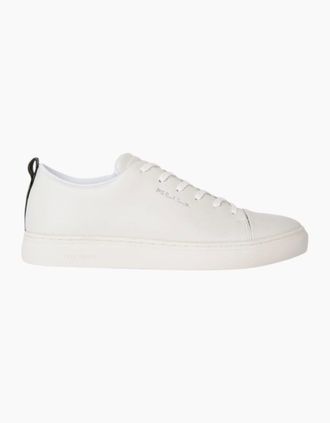 Paul Smith Mens PS Paul Smith Lee White Tape Trainers 01 WHITE - Size: 10