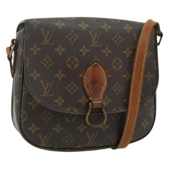 Louis Vuitton Pre-owned Cross Body Bags, female, Brown, Size: ONE SIZE Pre-owned Vintage Monogram Shoulder Bag