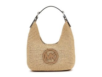 Michael Kors Nolita Small Hobo Shoulder Shoulder Womens Handbags Natural/Peanut : SM, Synthetic