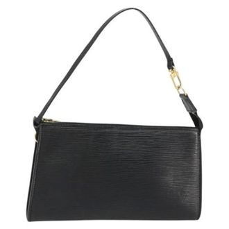 Louis Vuitton Pre-owned Handbags, female, Black, Size: ONE SIZE Pre-owned Accessory Pouch (Epi Leather)