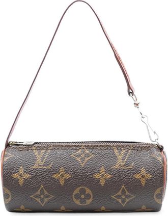 Louis Vuitton Borsa a mano Papillon Pochette con monogramma 1990-2025 - Marrone