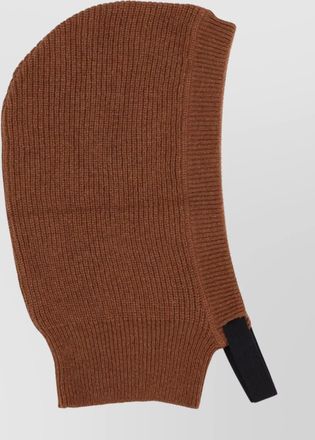 Margaret Howell cozy knitted ribbed texture hat