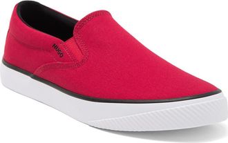 BOSS Dyer Slon Slip-On Sneaker in Med Rd at Nordstrom Rack, Size 11Us / 10Uk