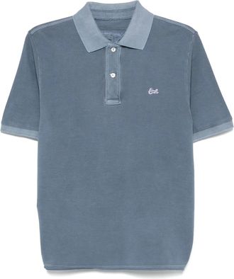 ERL Polo con applicazione logo - Blu