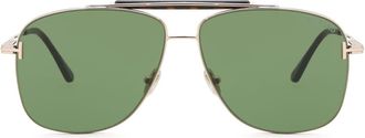 Tom Ford FT1017 JADEN 28N Mens Sunglasses Gold Size 60