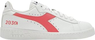 Diadora Lifestyle Sneakers Game L Low - Dames - Sneakers - Wit - 41 EU - Leer - Schoenen