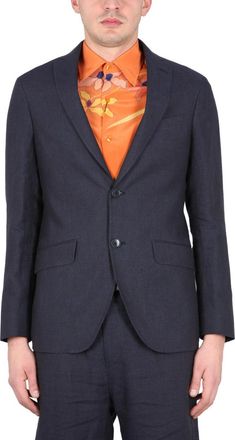 Etro Single-Breasted Jacket-Uomo