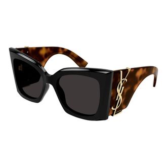 Saint Laurent SL M119 Blaze 003 Zonnebrillen - Dames - Accessoires - Bruin - Maat: 54 MM
