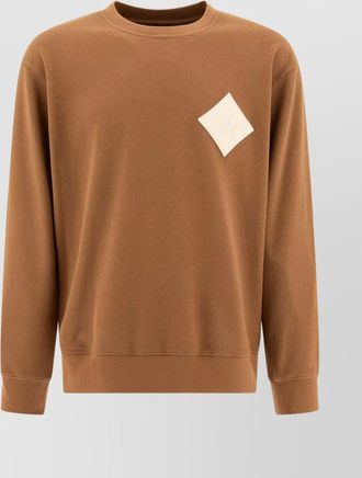 MCM laurel logo crew neck sweatshirt