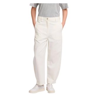 Kocca Straight Trousers, female, White, Size: XS Pantaloni Balloon Fit