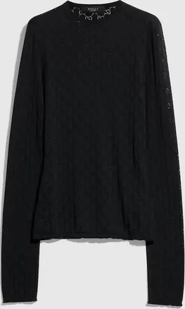 Gucci GG Cotton Devor&eacute; T-shirt, Black, Ready-to-wear