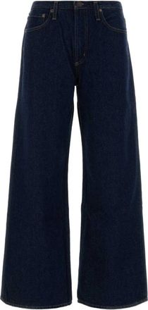 A Gold E Keira Jean - Dames - Loose Fit Jeans - Blauw - W28 - Katoen - Jeans