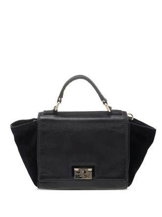 Kate Spade New York Magnolia Park leather suede bag - women - Suede/Leather/Fabric - One Size - Black