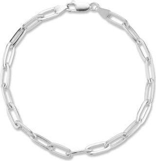 Yield of Men Mens Sterling Silver Paperclip Link Bracelet at Nordstrom Rack, Size 9.5