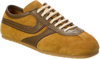 Dries Van Noten Paneled Suede & Leather Sneaker