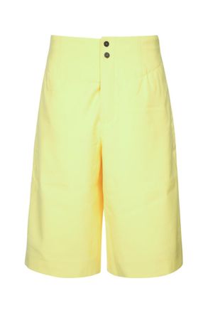 Jacquemus Yellow Solid Shorts