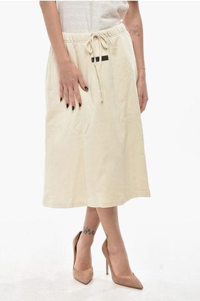Fear of God ESSENTIALS Jersey Flared Midi Skirt size L