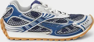 Bottega Veneta Women & apos;s Orbit Metallic Net Runner Sneakers