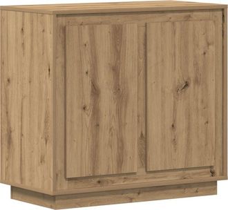vidaXL Vidaxl - Aparador de Roble Artesanal Roble artisan 80 x 34 x 75 cm