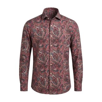 Xacus Heren, Overhemden, Rood, Maat: L