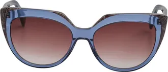 Liu Jo Cat eye Sunglasses - female - Liu Jo - Sunglasses - Blue - ONE SIZE - Accessories