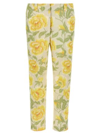 Kenzo Multicolor Kenzo Peonies pants