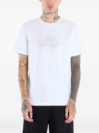 Dime Glyph cotton T-Shirt - unisex - Cotton - M - White