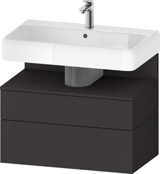 Duravit Qatego Mueble Bajo Lavabo, 1 Extra&iacute;ble Y 1 Caj&oacute;n, - Duravit